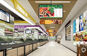 菜市場吊掛屏，傳統(tǒng)與現(xiàn)代技術(shù)的完美結(jié)合