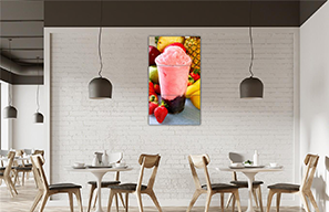 43寸可拼接餐飲廣告顯示屏，賦予美食全新營銷魅力